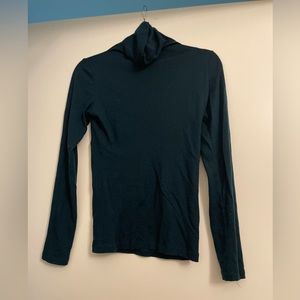 Club Monaco turtleneck, size XS. Dark green